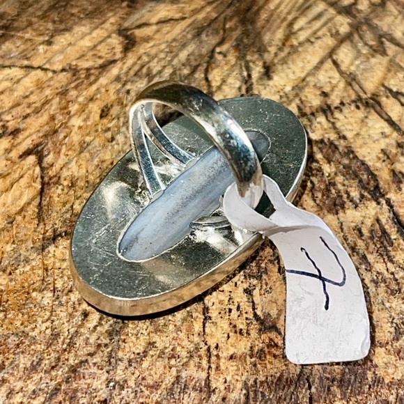 Owyhee Opal Ring Size 7 - Picture 4 of 6